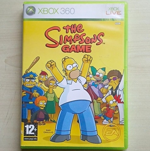 The simpsons game xbox 360 - ea,