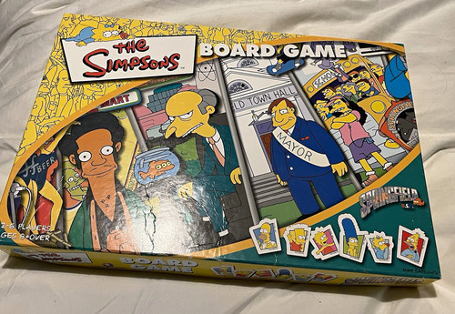 The simpsons board - simpsons, game