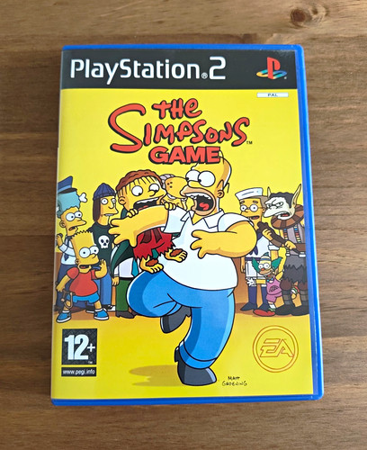 The simpsons game - game, pal