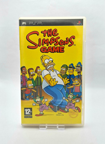 The simpsons game psp - game:, video