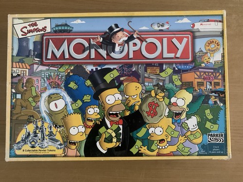 Monopoly the simpsons - monopoly, board