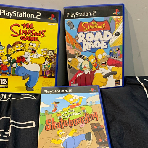 The simpsons ps2 bundle - the,