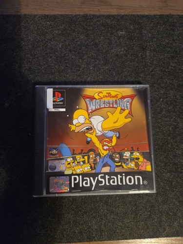 Simpsons wrestling sony - simpsons,