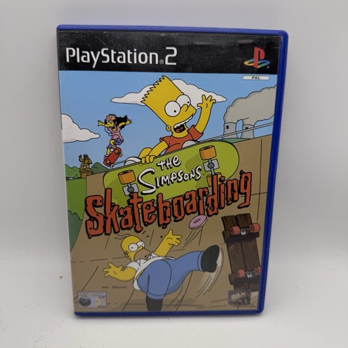 The simpsons skateboarding - simpsons,