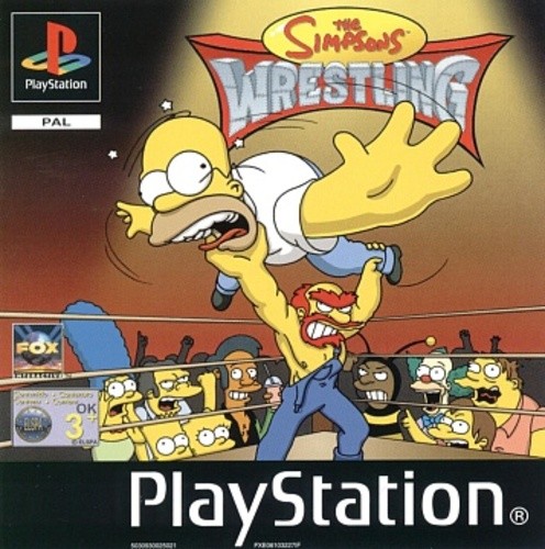 Simpsons wrestling the - simpsons,