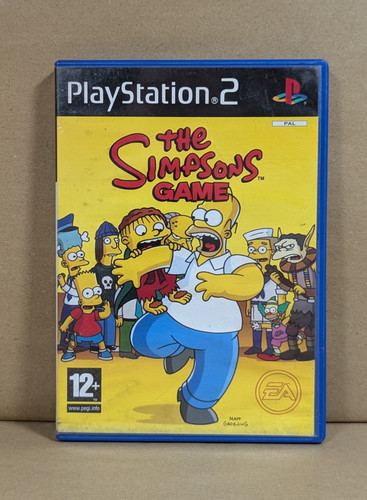 Ps2 the simpsons - game, for