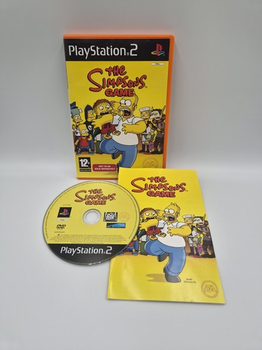 The simpsons game ps2 - game,