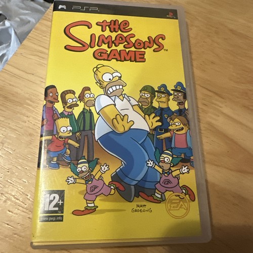 The simpsons game sony - game, psp