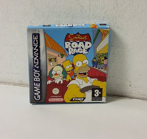 The simpsons road rage game - the,