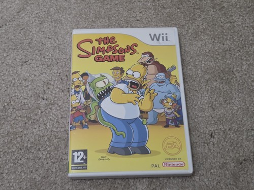 The simpsons game nintendo - the,