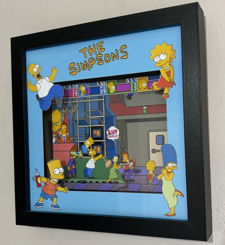 The simpsons arcade shadow - arcade, 3d