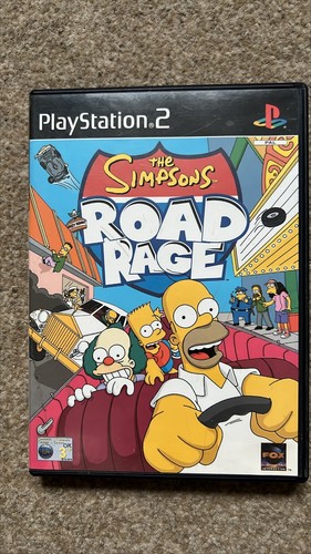 The simpsons road rage - simpsons:,