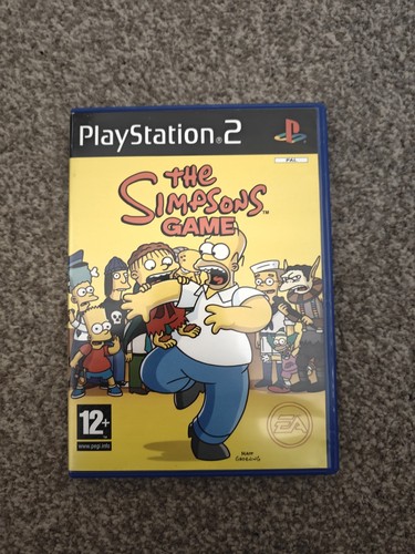 The simpsons game ps2 - game,