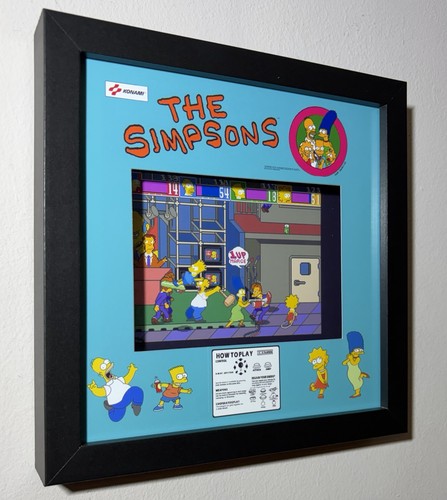 The simpsons arcade shadow - simpsons,