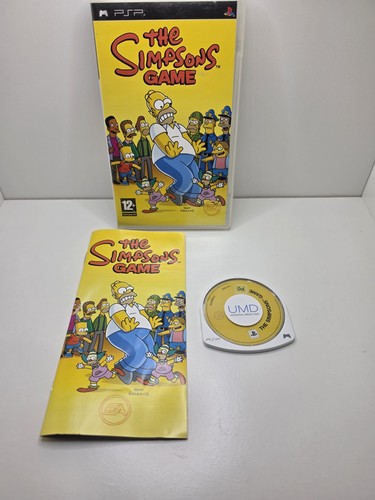 The simpsons game playstation - game,