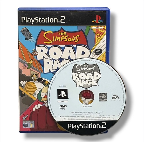 Simpsons road rage - simpsons,