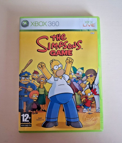 The simpsons game microsoft - simpsons,