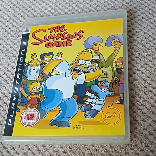 The simpsons game sony - game,