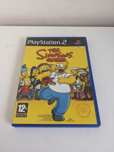 The simpsons game ps2 sony - simpsons,