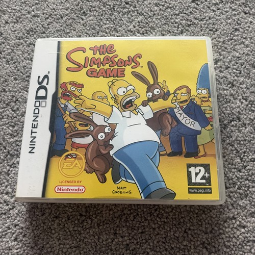 The simpsons game for nintendo - the,