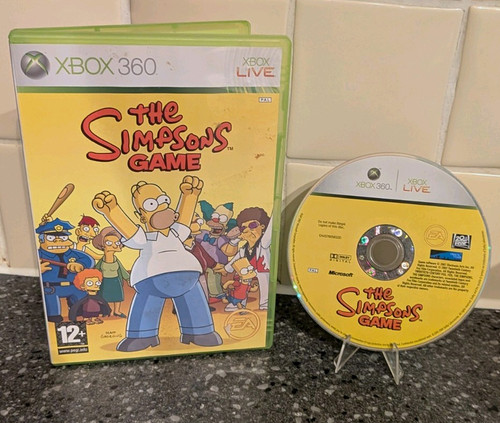 The simpsons game - simpsons, microsoft