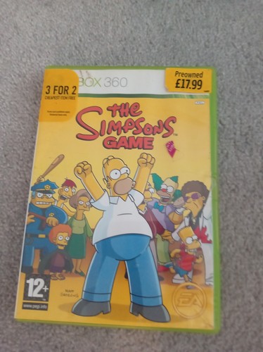 The simpsons game for - simpsons,