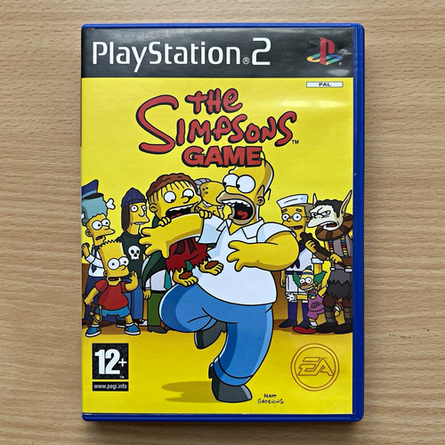The simpsons game pal sony - the,