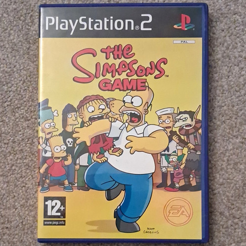 The simpsons game ps2 pal - ps2,