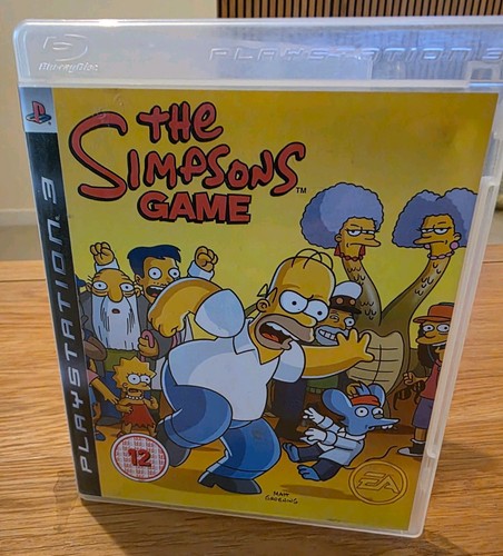 The simpsons game playstation - simpsons,