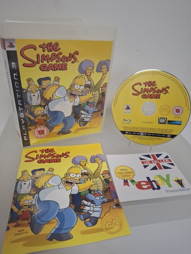 The simpsons game sony - the,