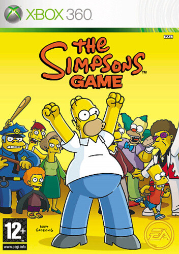 The simpsons game - (xbox, 360)