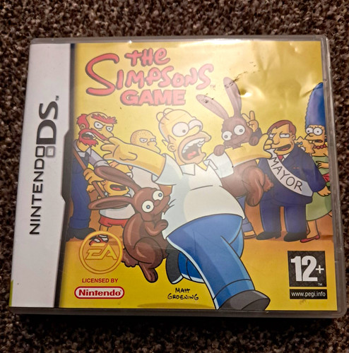 The simpsons game nintendo - simpsons,