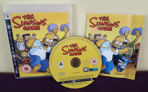 Playstation ps3 the simpsons - ps3,