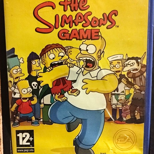 The simpsons game sony - simpsons, (sony