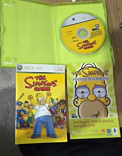 The simpsons game xbox - game, (xbox