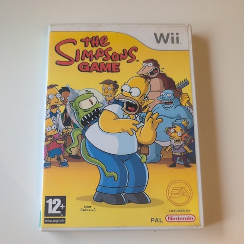 The simpsons game nintendo - the, (nintendo