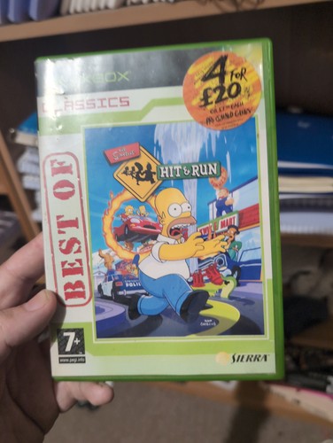 The simpsons hit - run, xbox