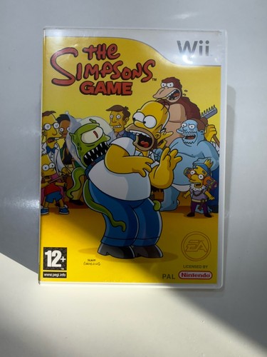 The simpsons game nintendo - simpsons,