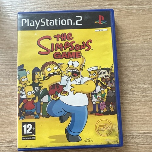 The simpsons game black - the, label