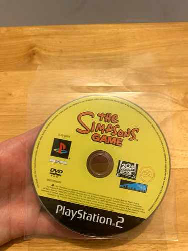 The simpsons game sony - the,