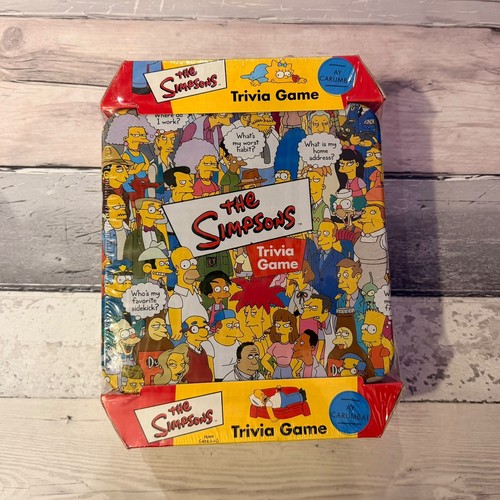 Simpsons trivia game 2000 tin - simpsons,