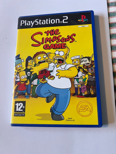 Ps2 the simpsons game cib - game, ~