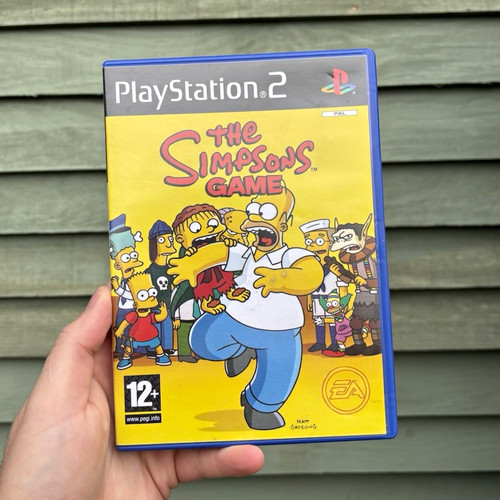 The simpsons game ps2 pal - pal, pegi